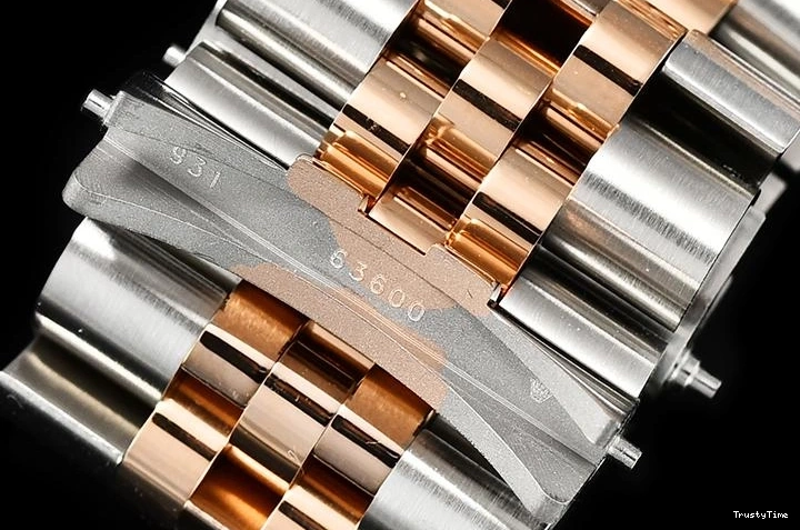 1001 Efficient ROLACC030 – 904L RG SS Jubilee Bracelet for Datejust 36mm 850